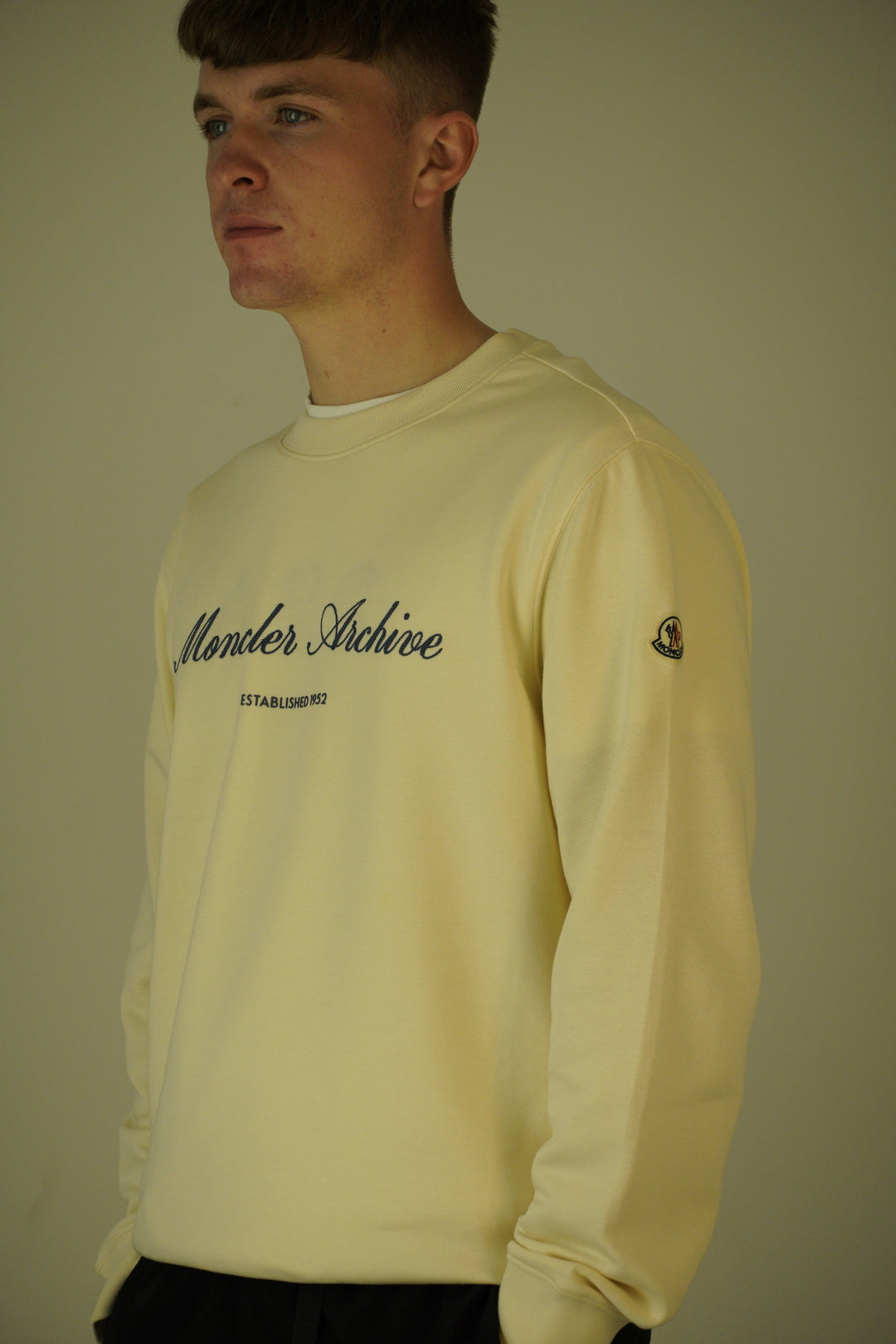Moncler Archive Cream Sweatshirt