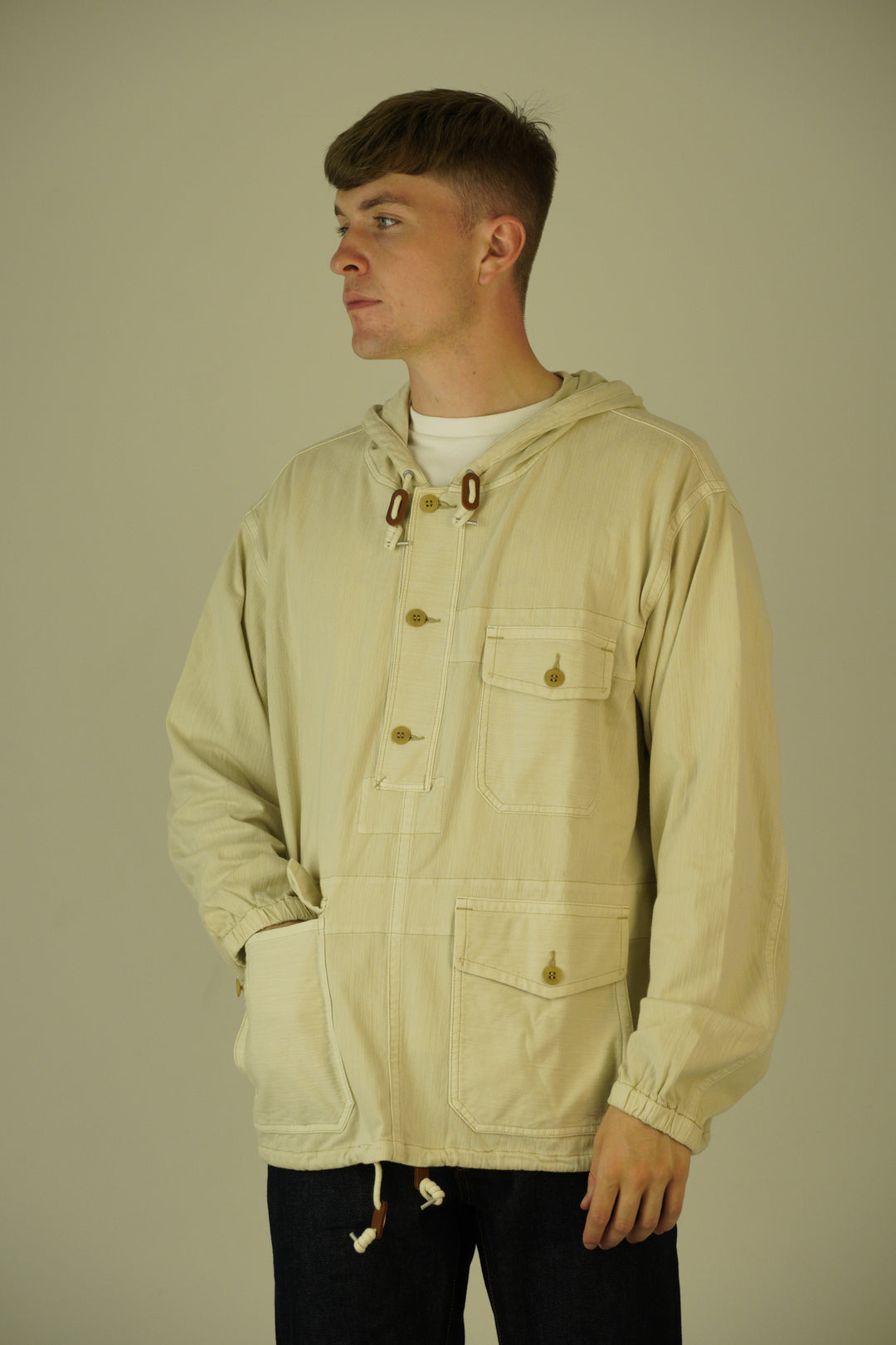 Ralph Lauren RRL Garment-Dyed Jersey Anorak