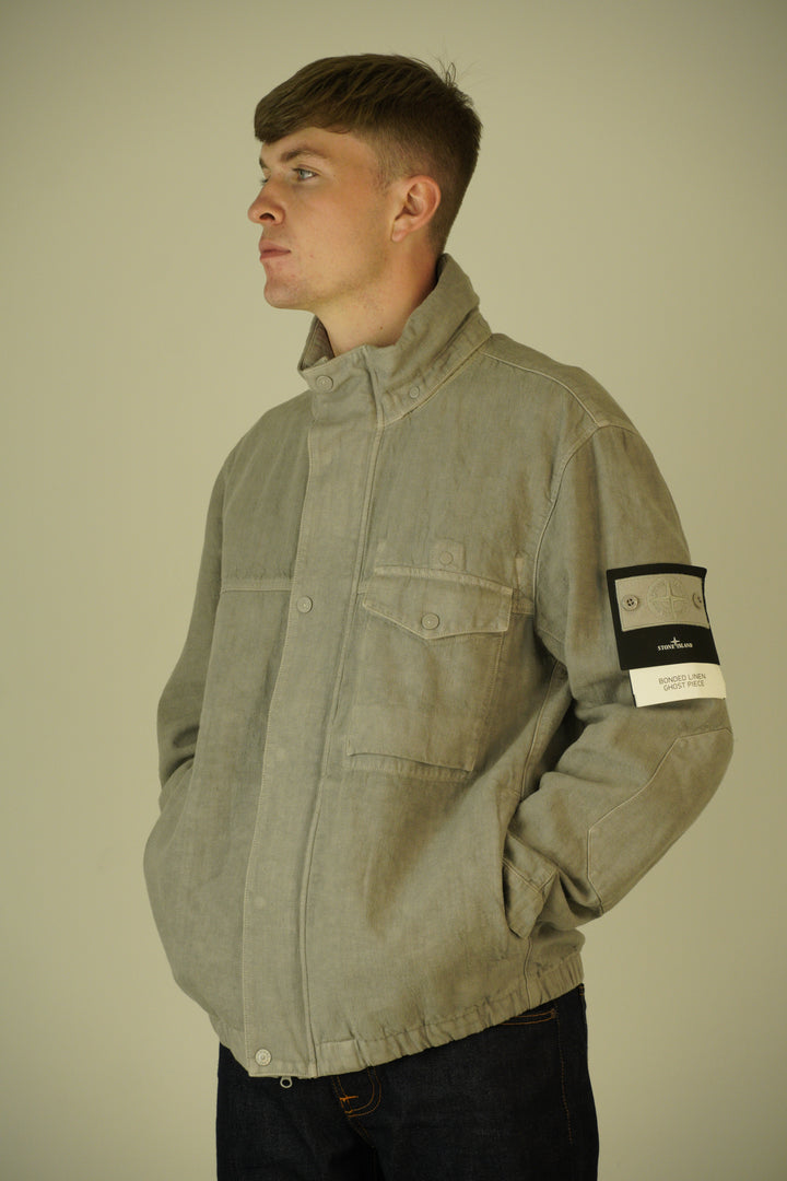 Stone Island Bonded Linen Ghost Piece
