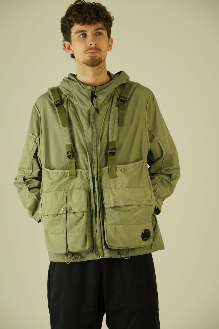 C.P. Company Flatt Nylon Reversible Lens Jacket