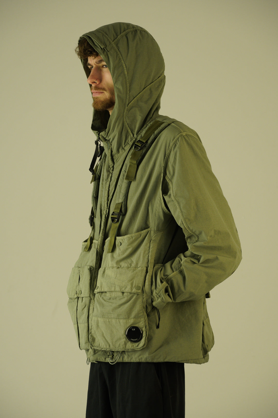 C.P. Company Flatt Nylon Reversible Lens Jacket
