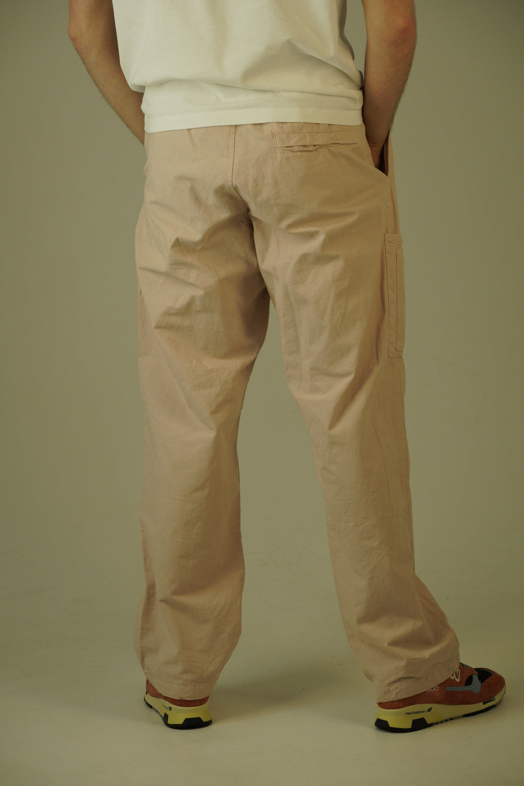 Stone Island Antique Rose Loose-Fit Cargo Trousers