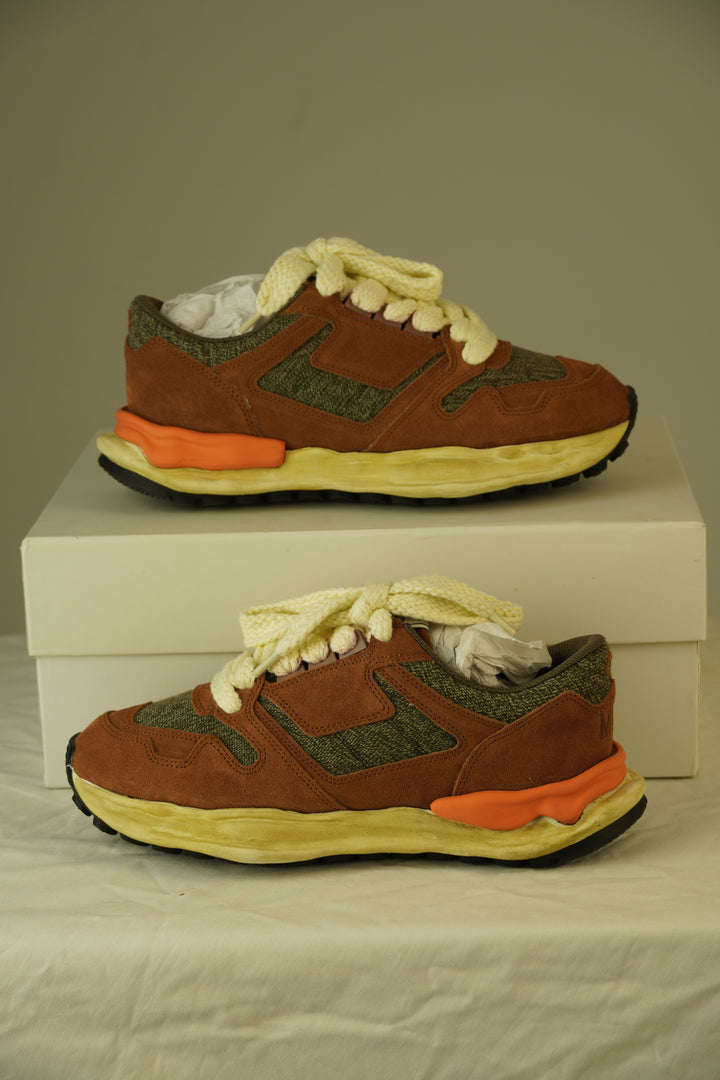 Nigel Cabourn X Mahara Yusuhiro Rough Tan Military Sneaker