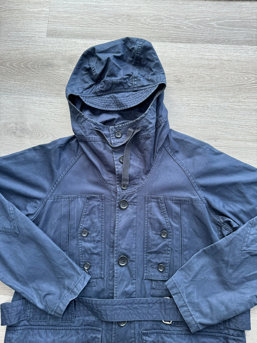 Engineered Garments Navy Field Parka - Medium