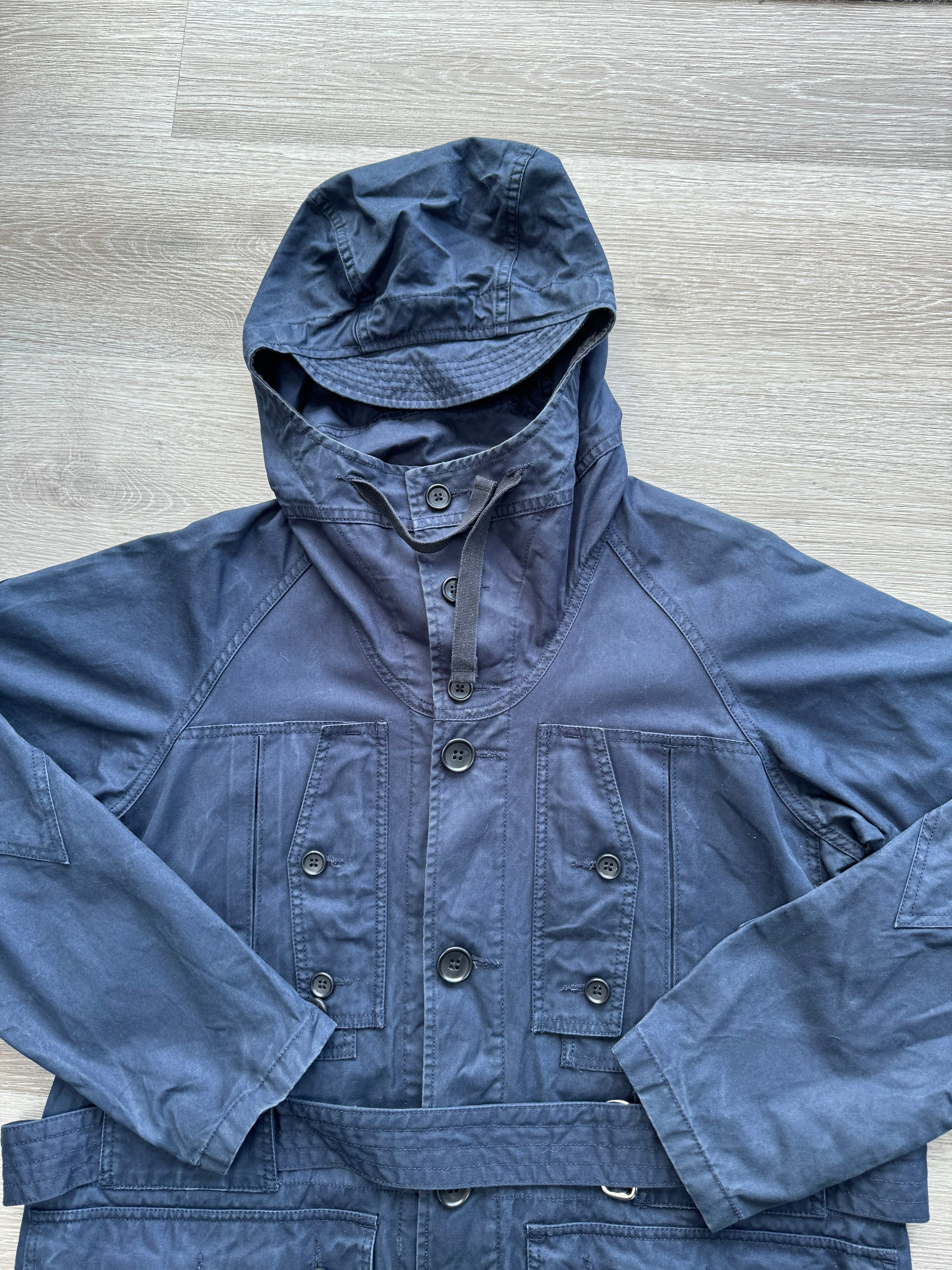 Engineered Garments Navy Field Parka - Medium