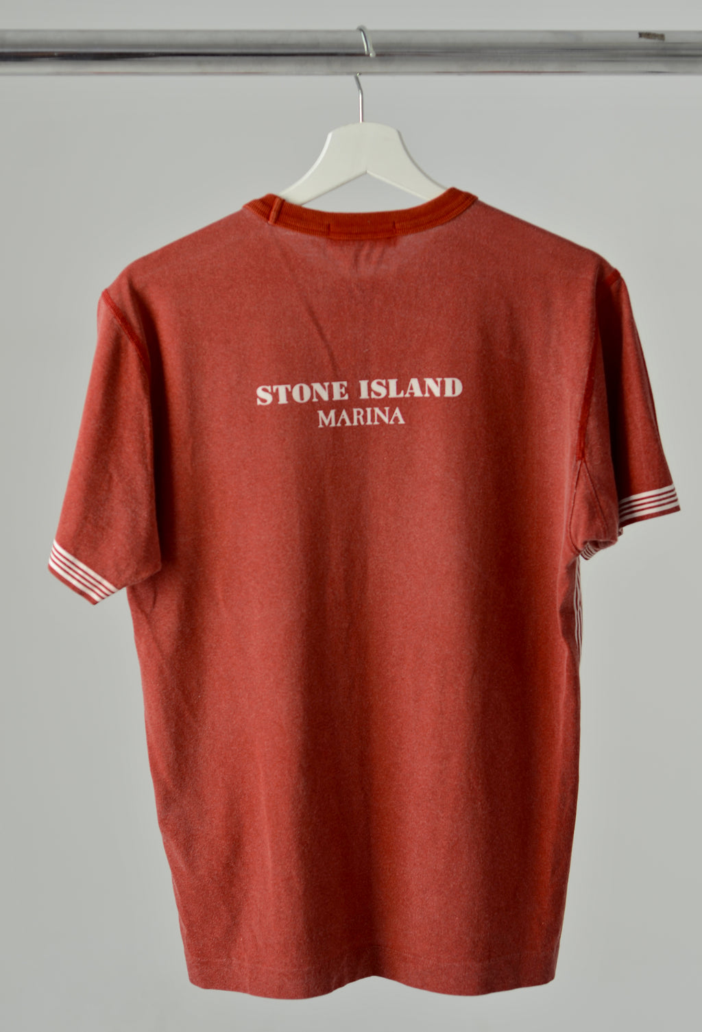 Stone Island Marina Striped T-Shirt - Small