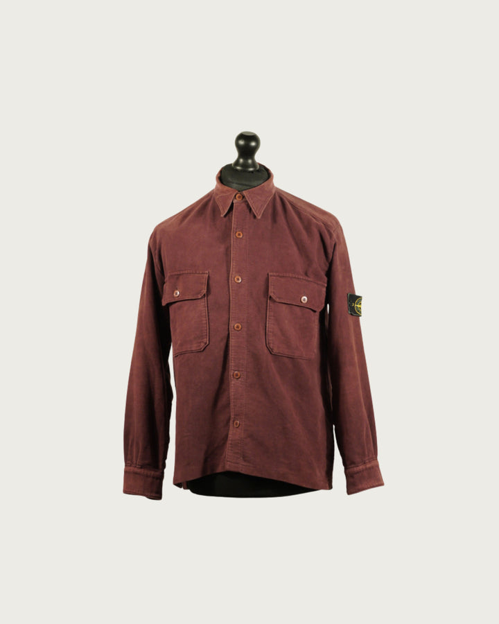 Stone Island AW95 Moleskin Buttoned Shirt