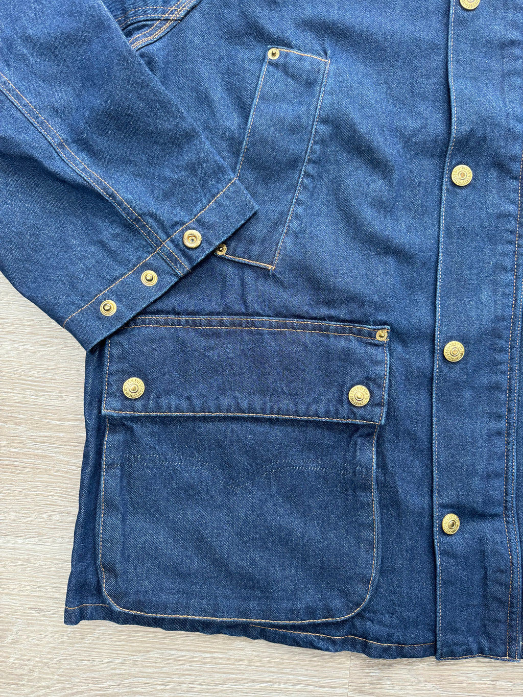 Barbour X Levi’s Oversized Bedale Denim Jacket - S/M