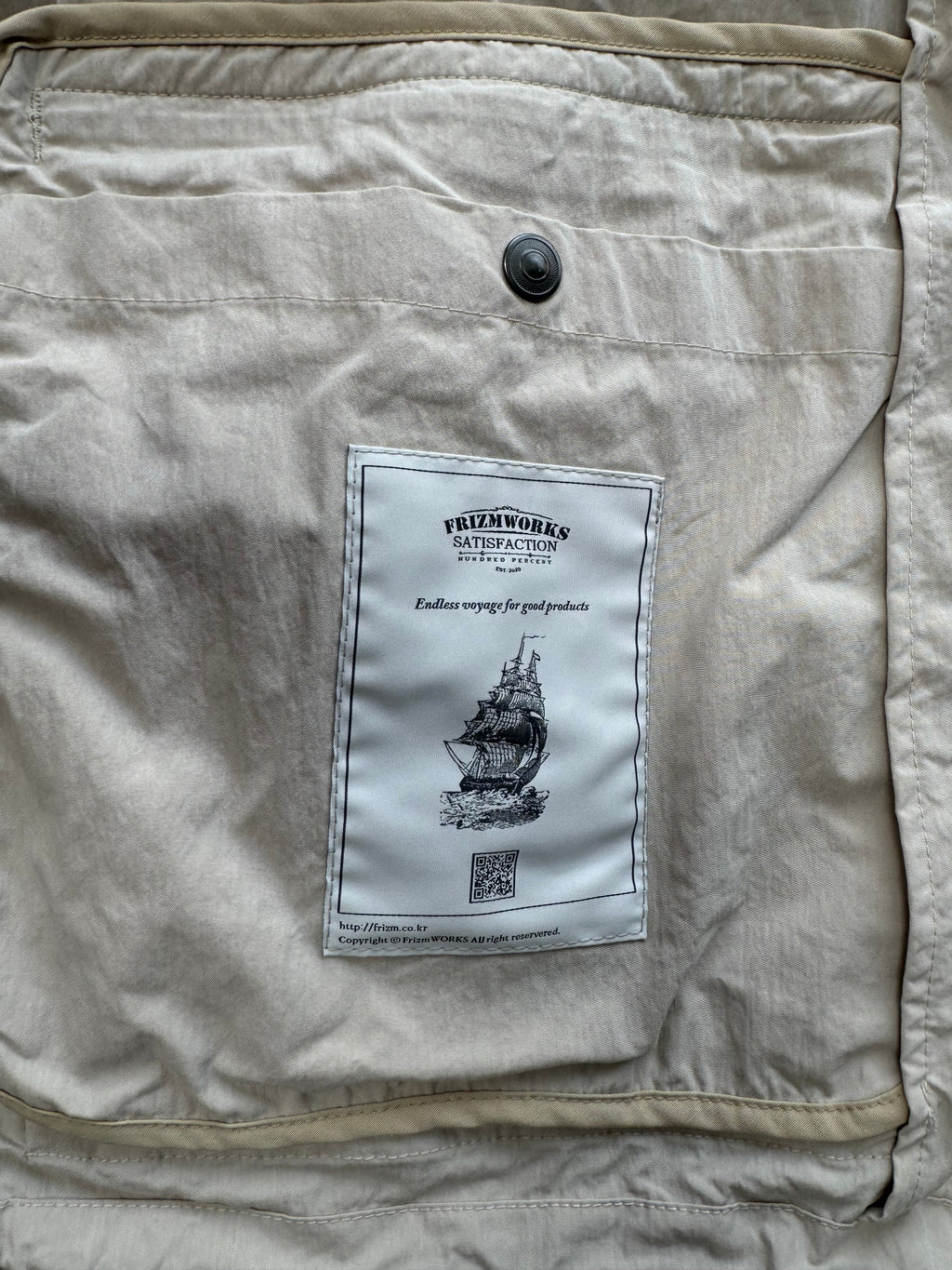 FrizmWORKS C/N Ivory Parka - Medium