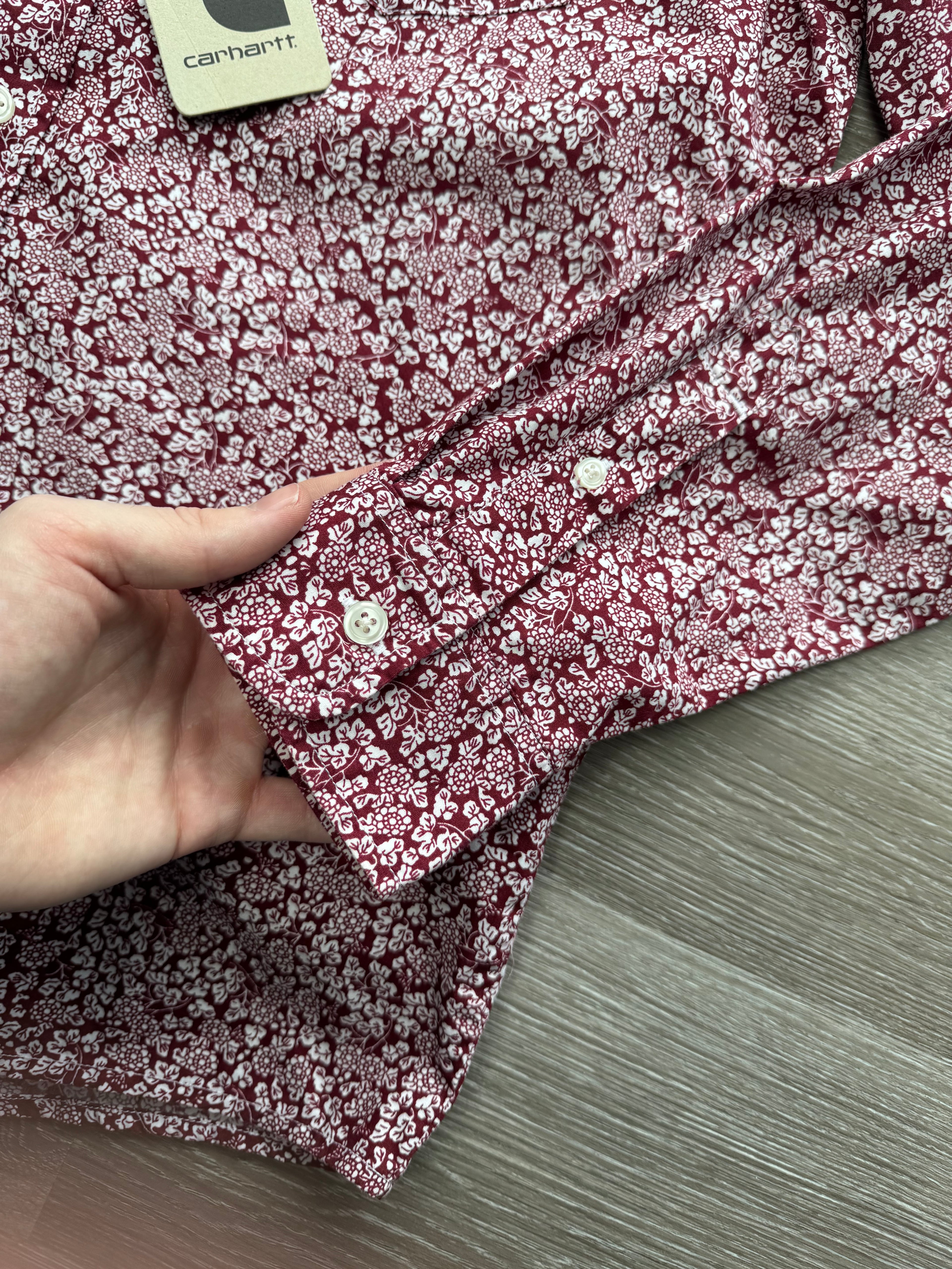Carhartt WIP Langley Floral Print Shirt - Medium