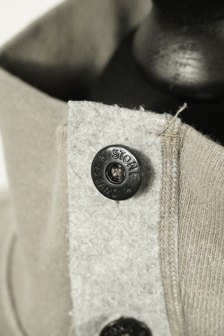 Stone Island 1990s Vintage Buttoned Sweatshirt