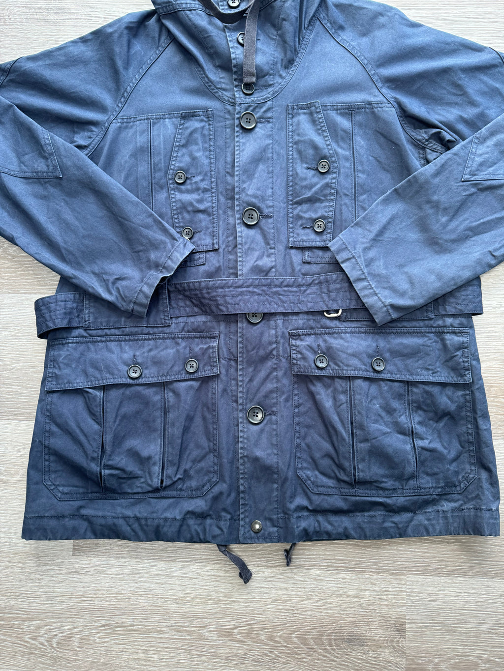 Engineered Garments Navy Field Parka - Medium