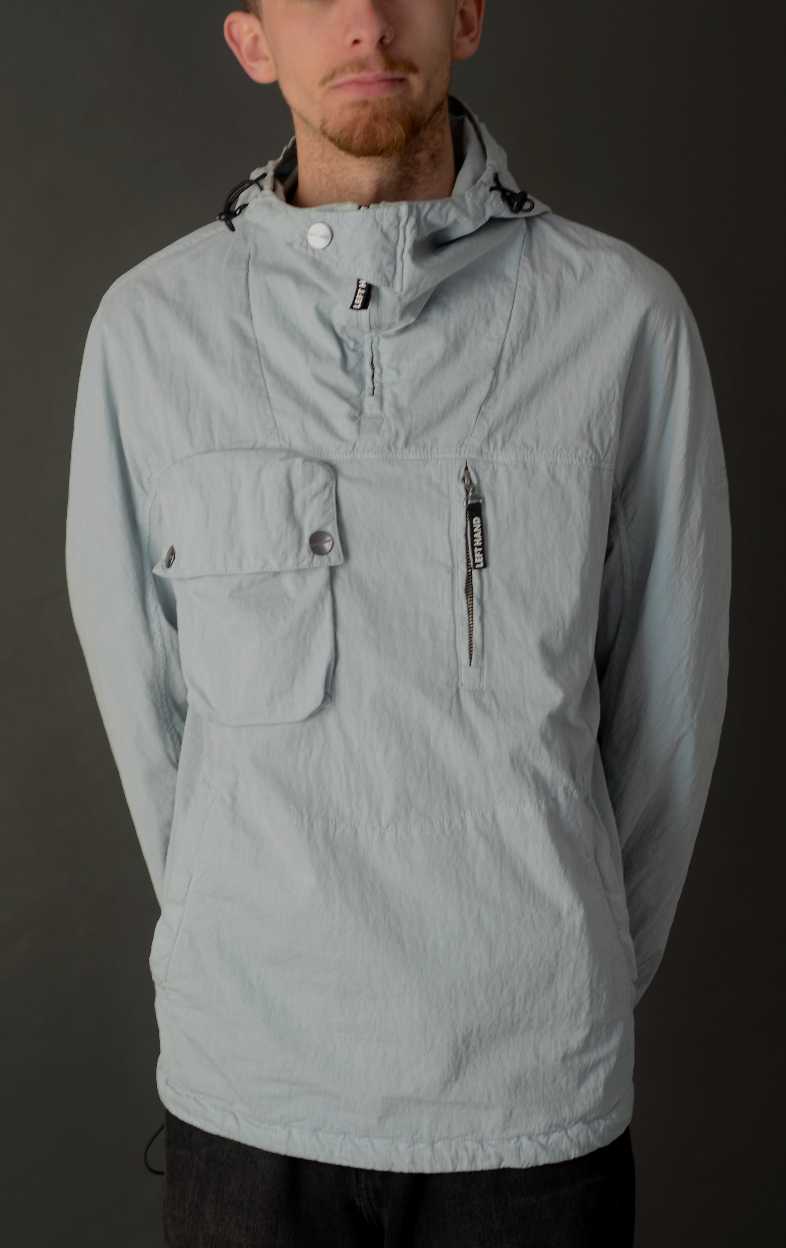 LEFT HAND Grey Adda Smock - Medium