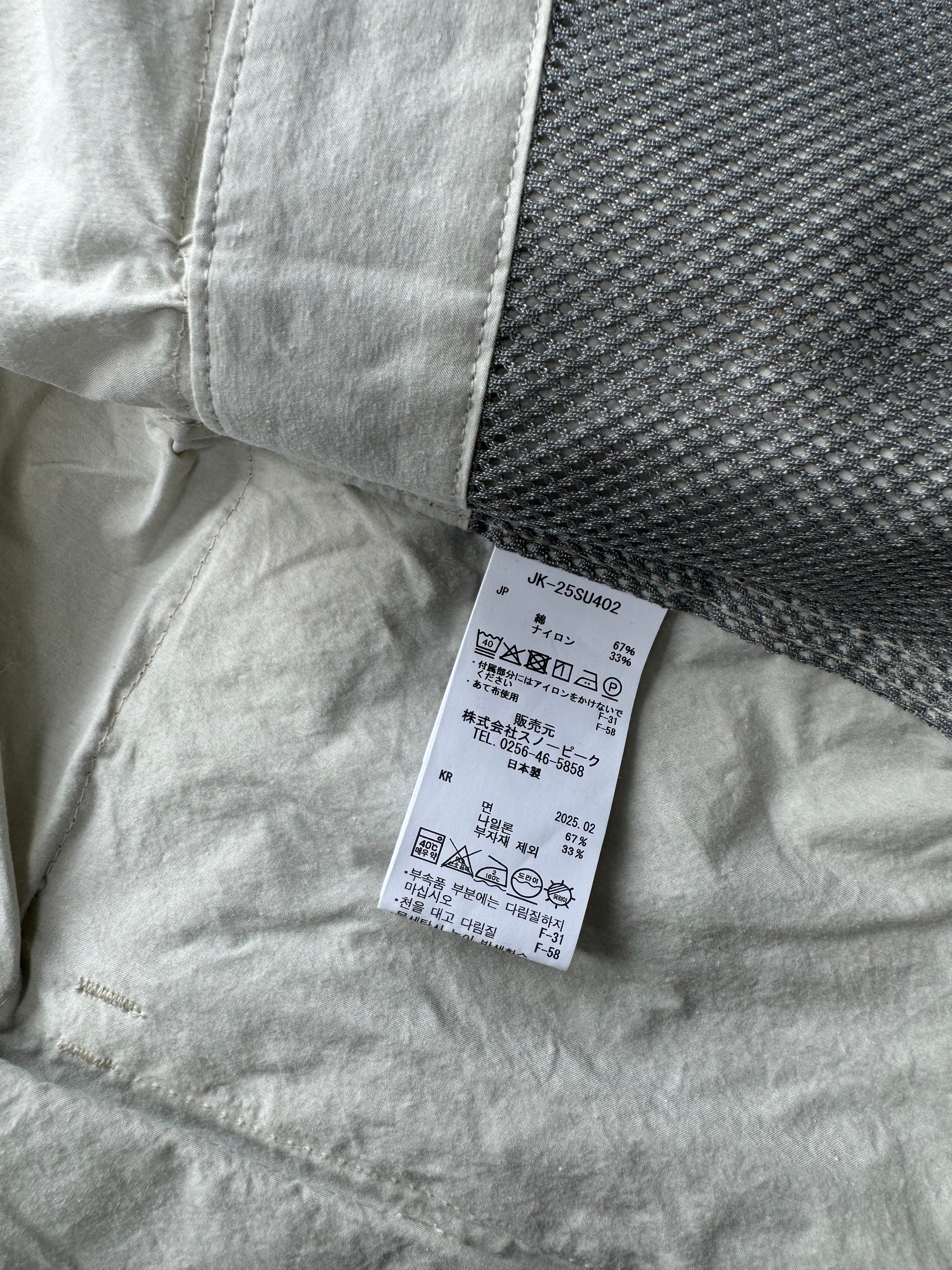 Snow Peak Indigo C/N Parka (Ivory) - XL