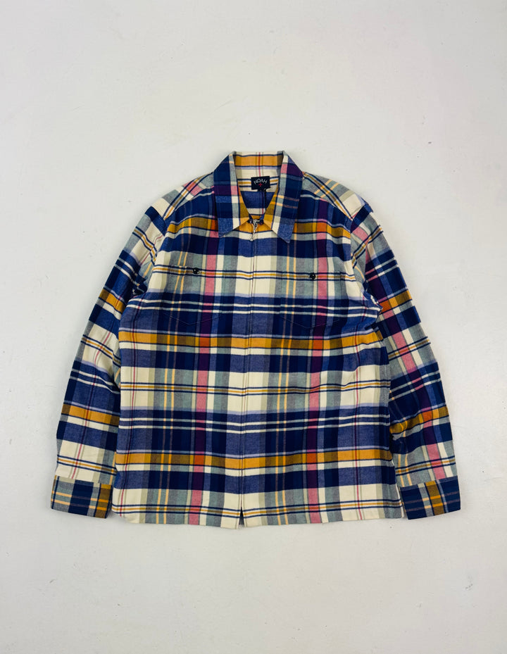 Noah Lightweight Zip Flannel Shirt