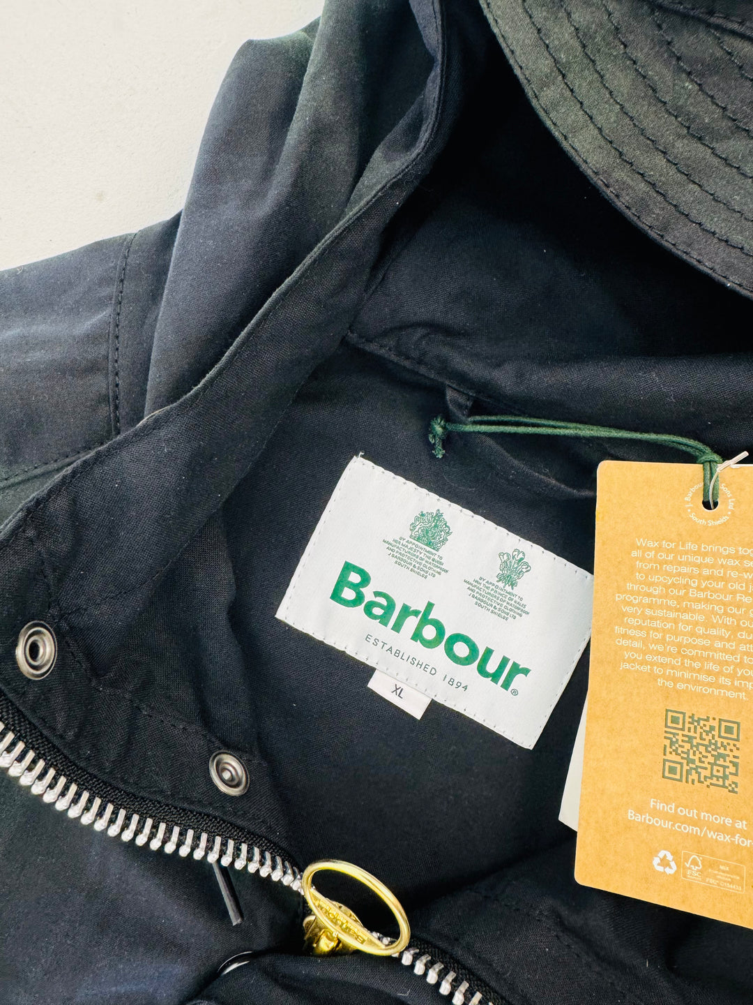 Barbour Overhead Blackwatch Wax Smock