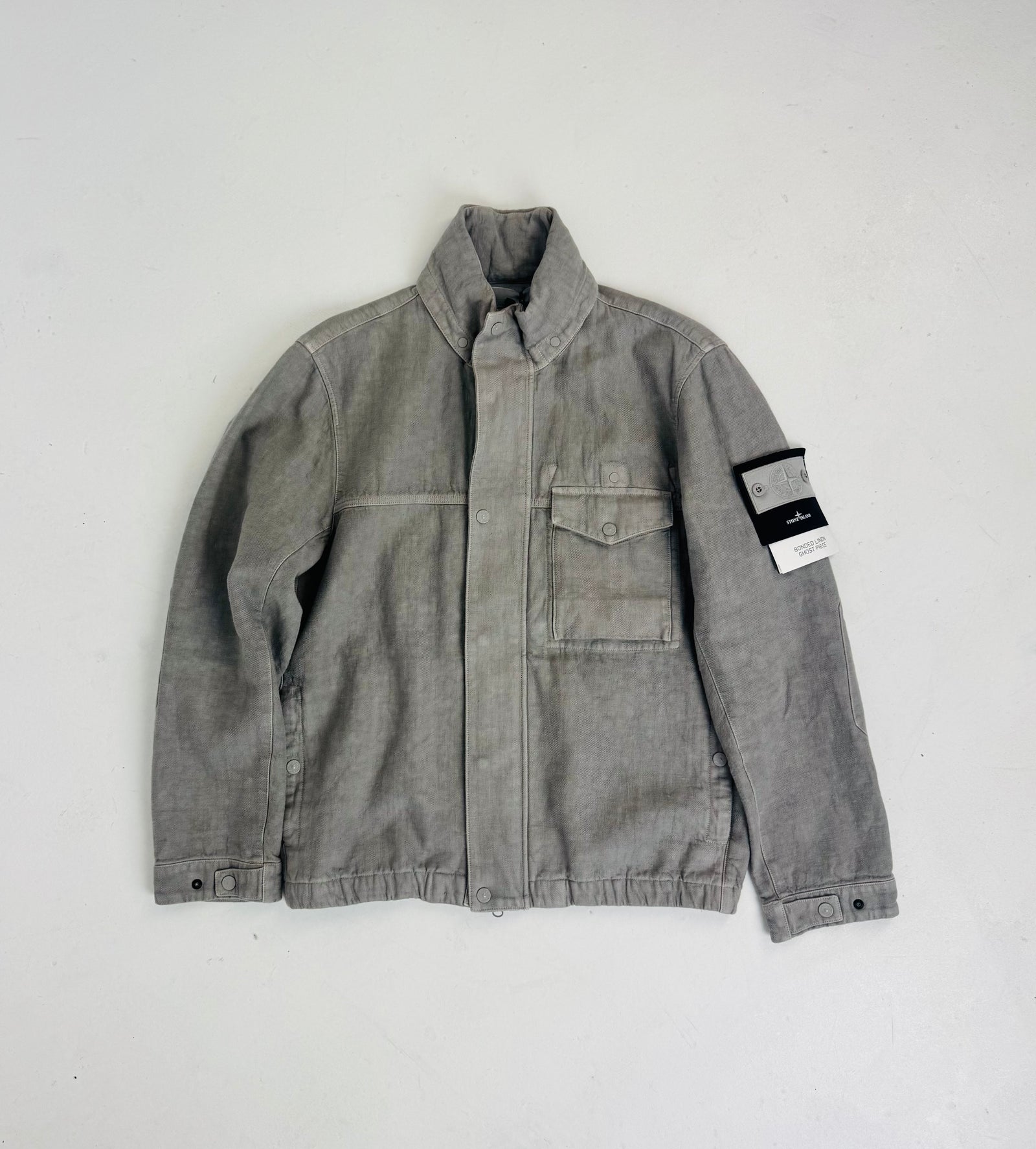 Stone Island Bonded Linen Ghost Piece