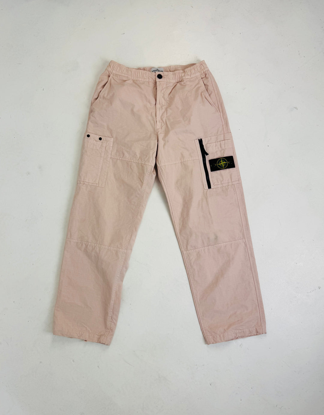 Stone Island Antique Rose Loose-Fit Cargo Trousers