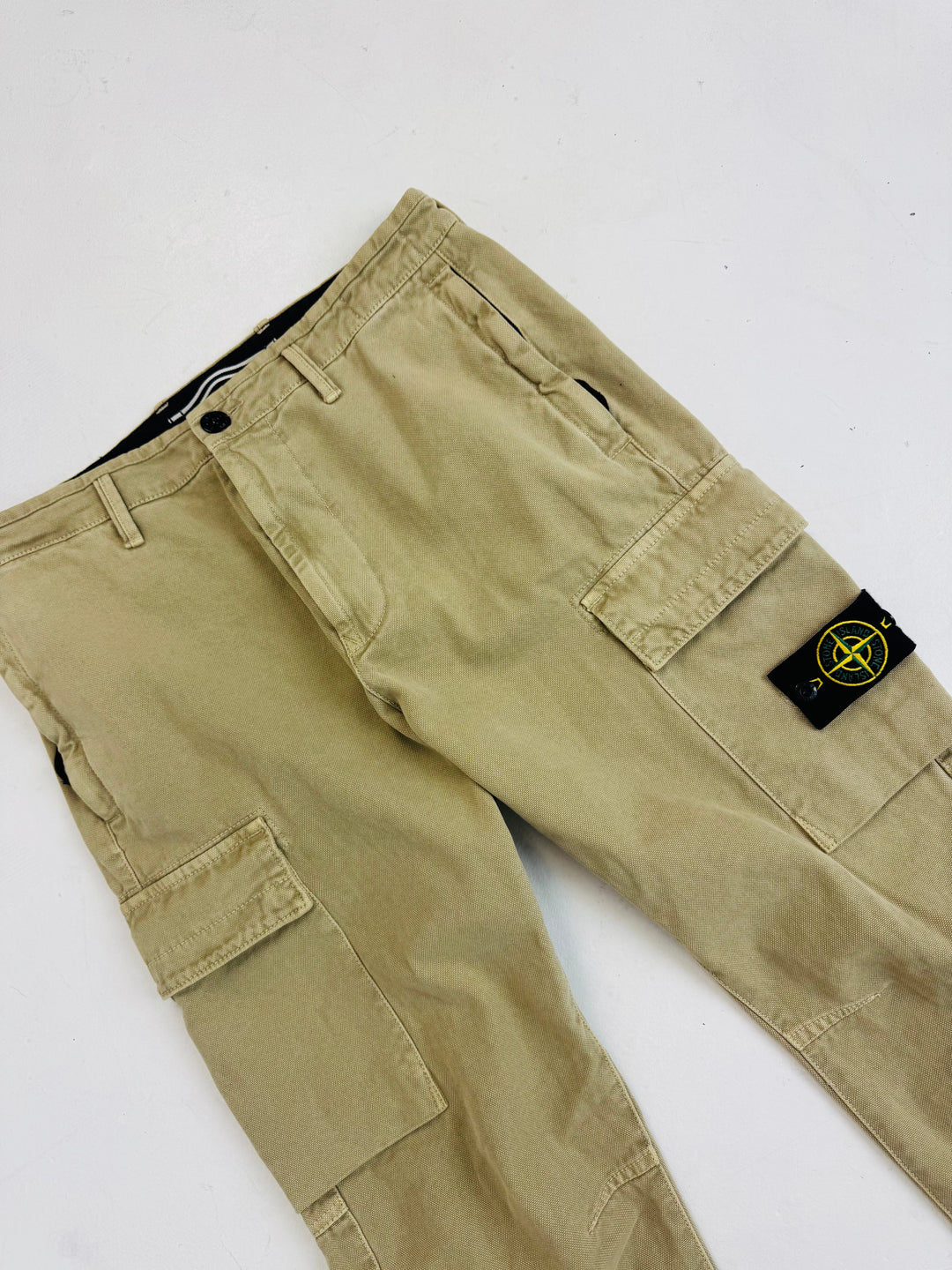 Stone Island Beige Cargo Pants