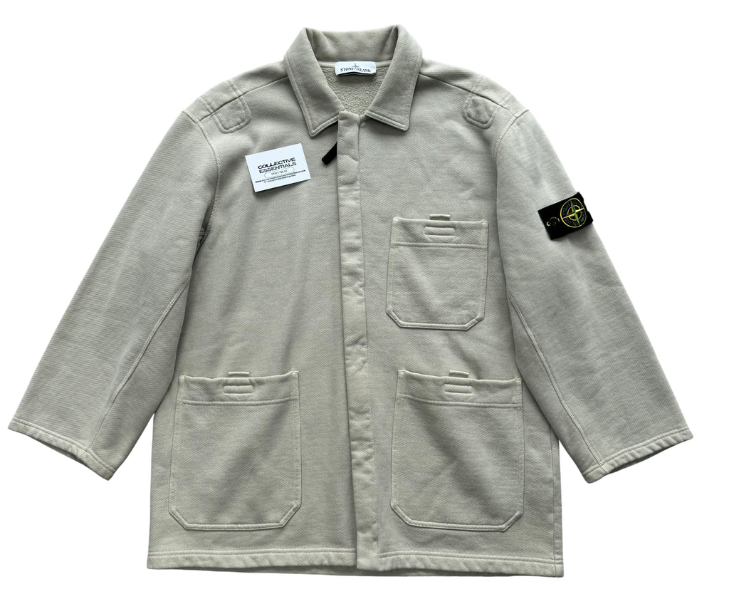 Stone Island Sage Thick Cotton Overshirt - XL