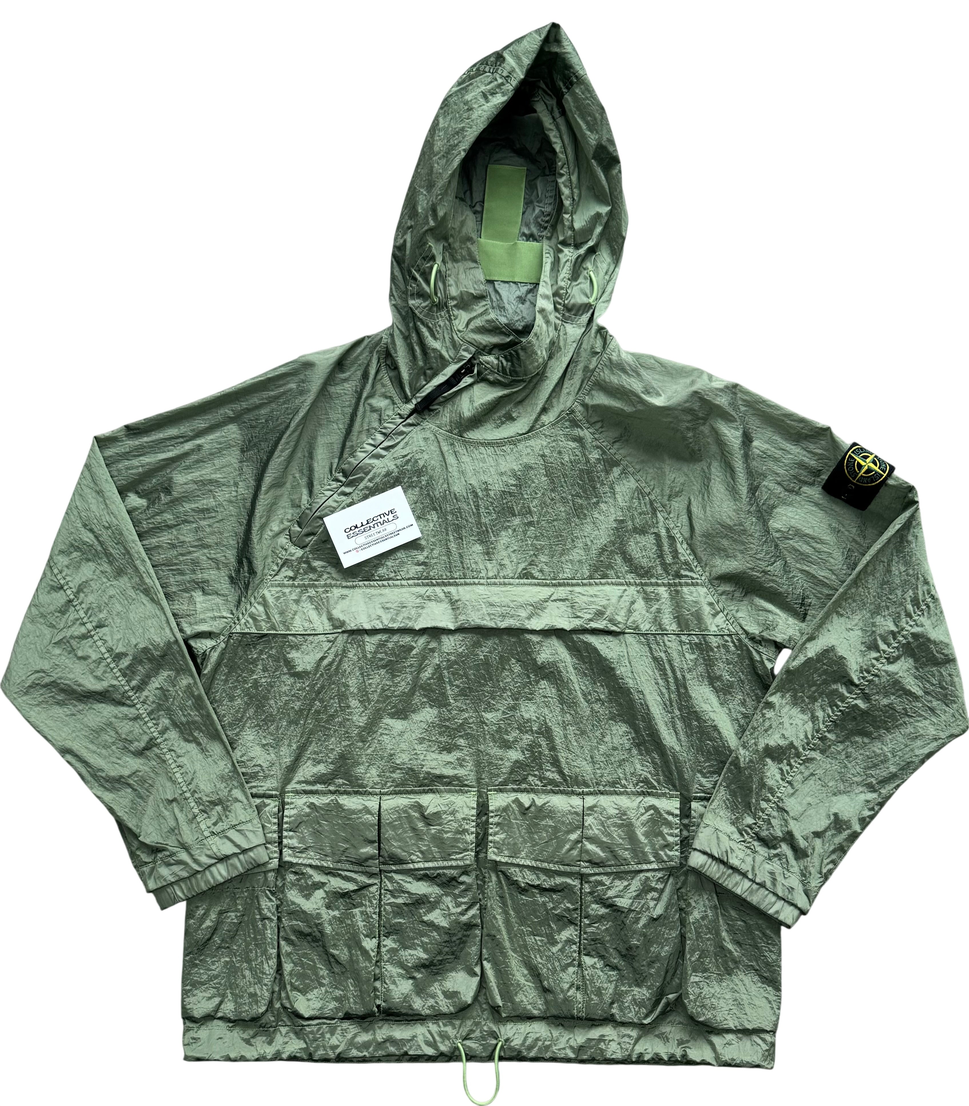 Stone Island Nylon Watro-TC Pullover Smock - Medium