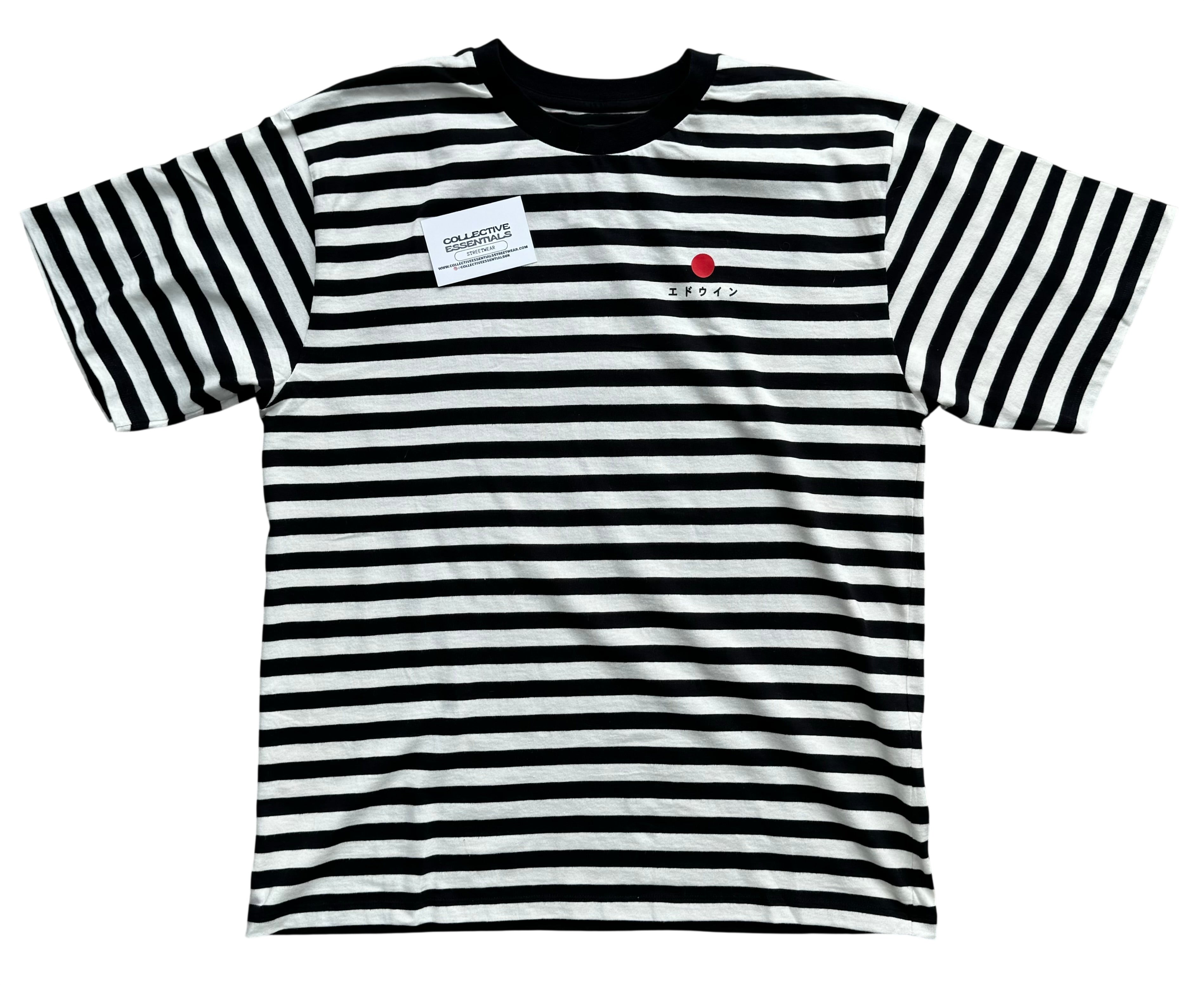 Edwin Striped T-Shirt - Medium