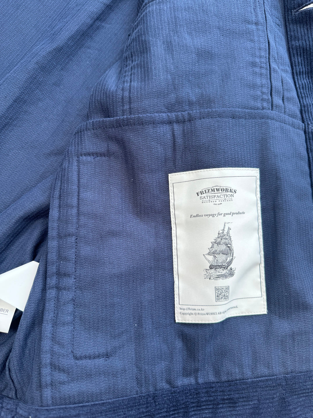 FrizmWORKS Corduroy Overshirt - Large