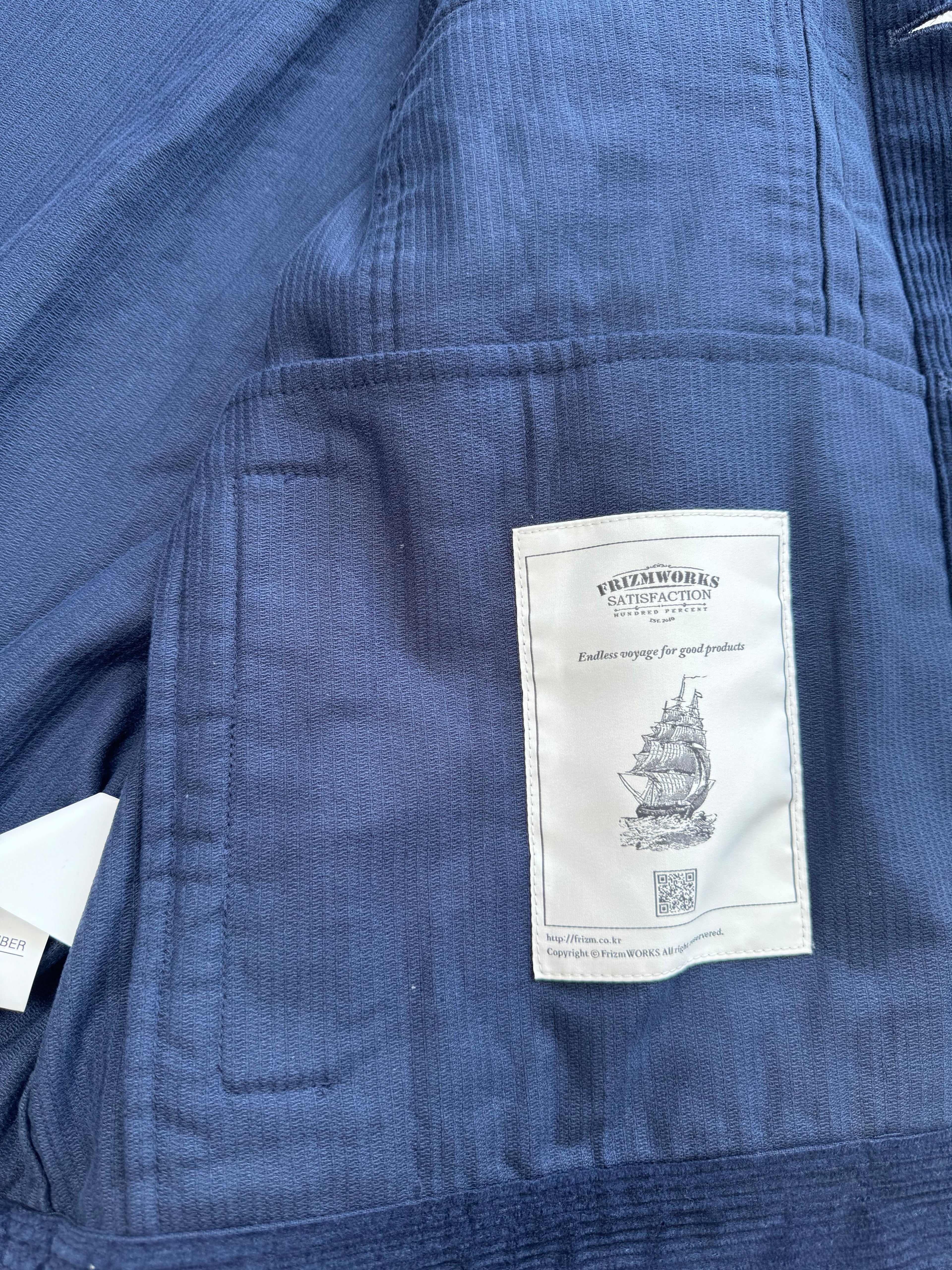FrizmWORKS Corduroy Overshirt - Large