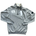 C.P. Company Grey Quarter Zip - Large