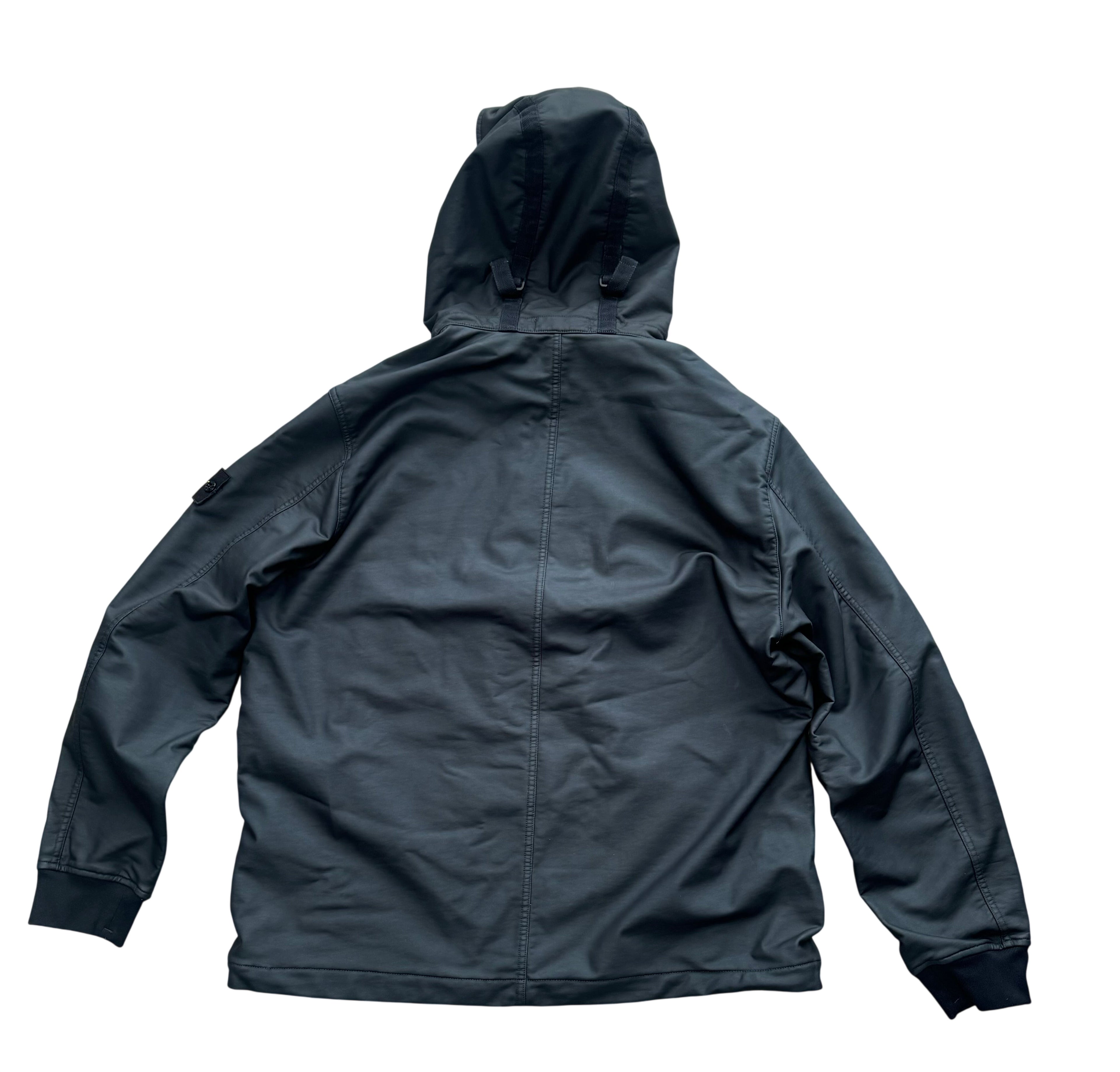 Stone Island Navy Felpa Diagonale Gommata - XL