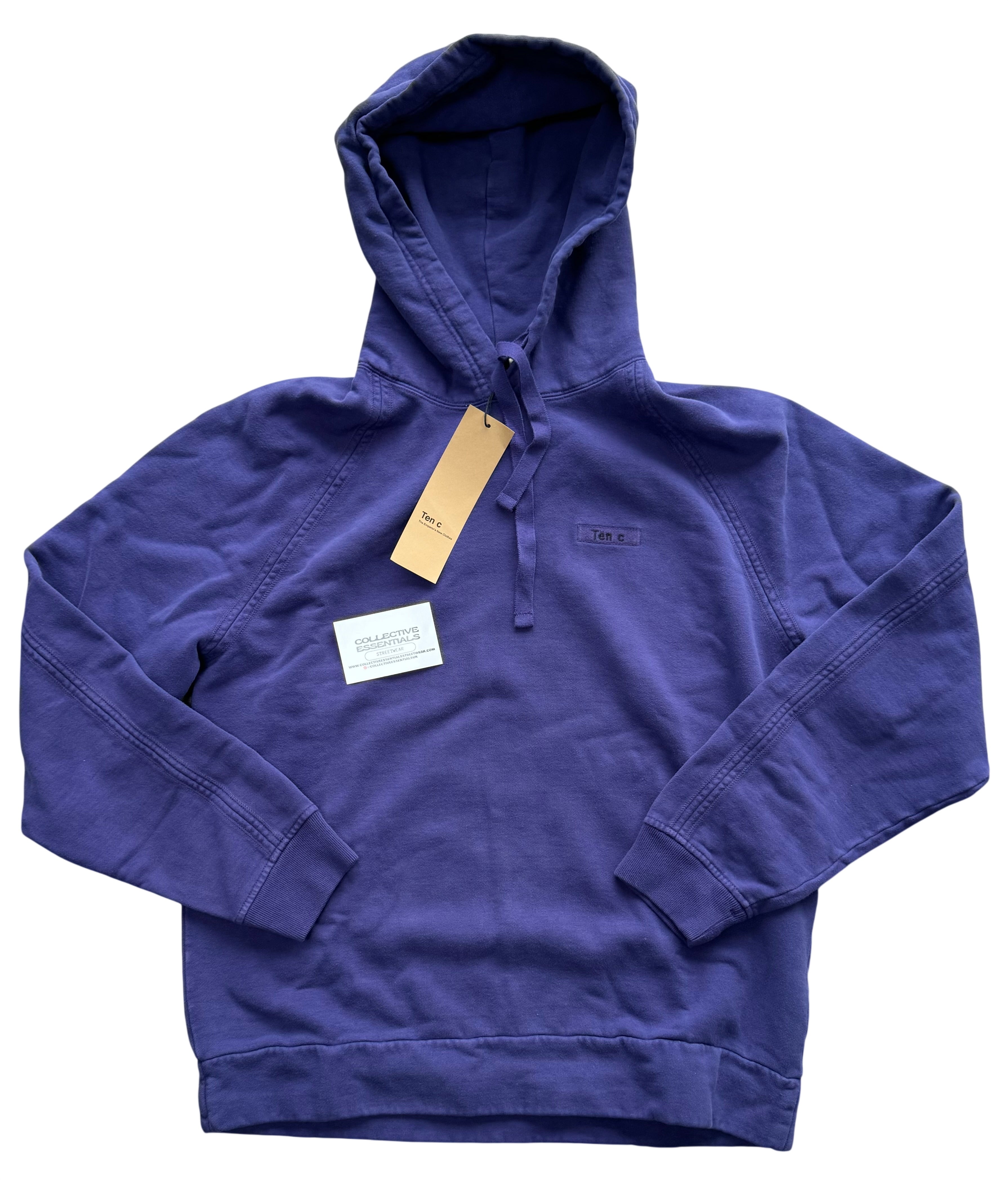 Ten-C Purple Hooded Sweatshirt - Large