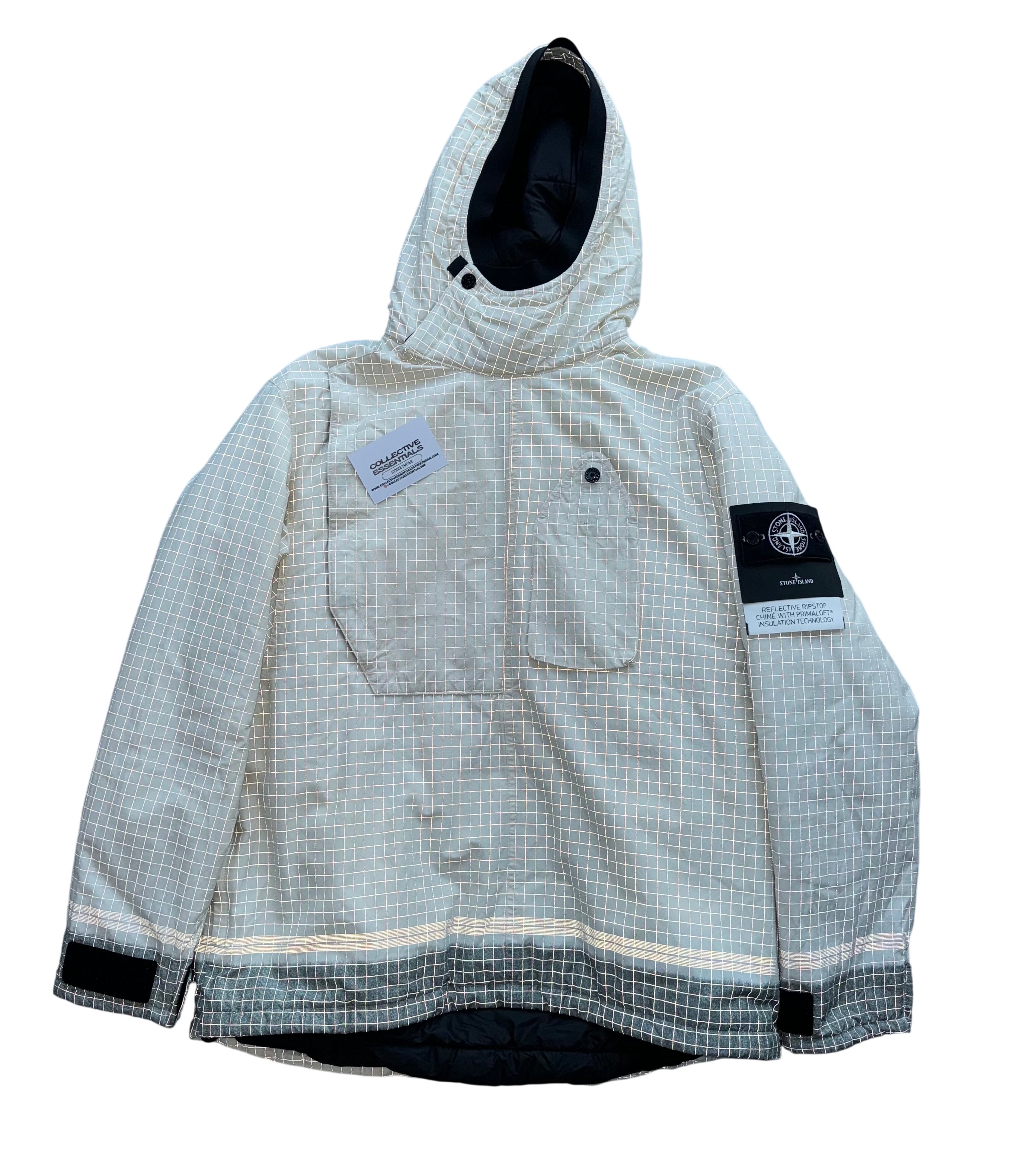 Stone Island Reflective Ripstop Chine with Primaloft Insulation - Large