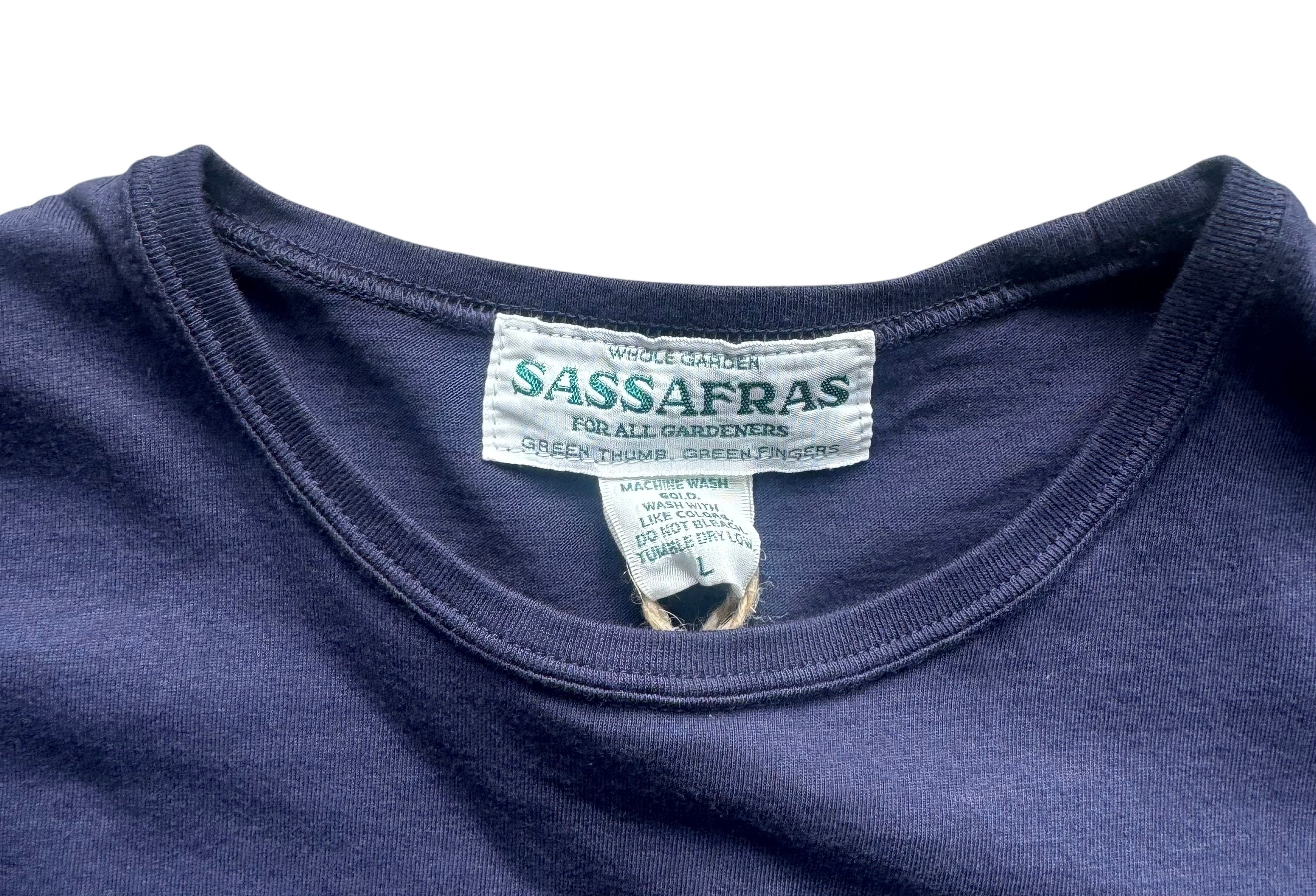 Sassafras ‘SF’ Graphic T-Shirt - Navy