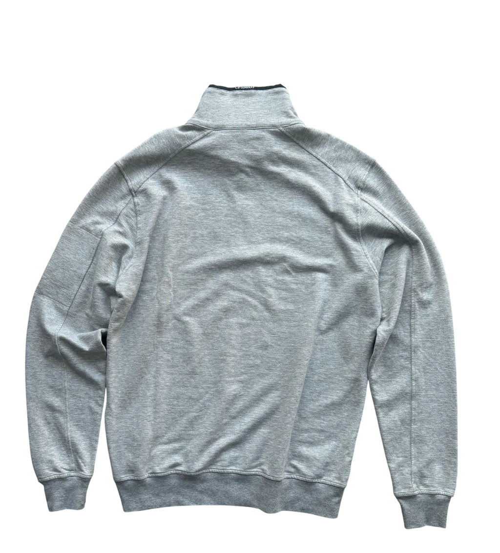 C.P. Company Grey Quarter Zip - Large