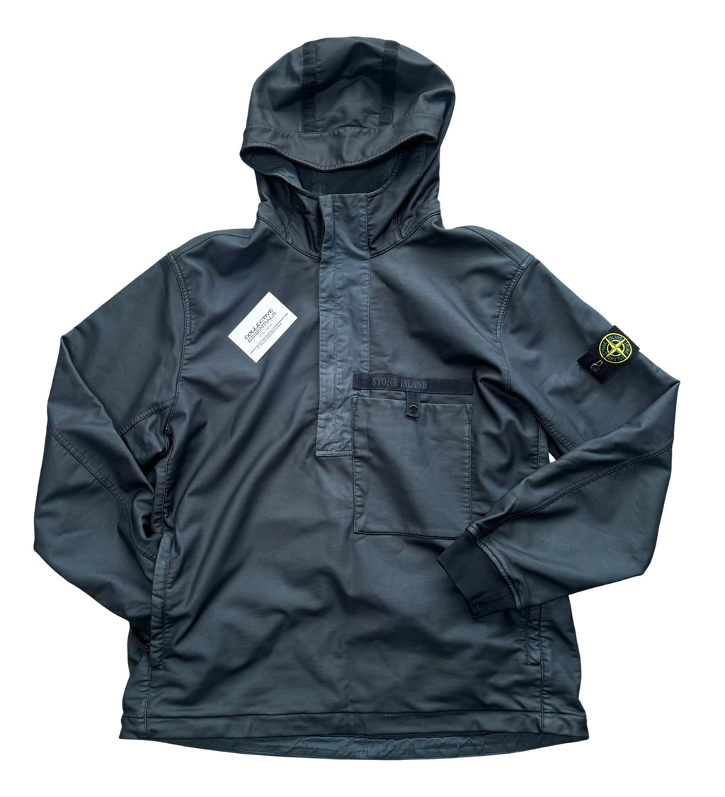 Stone Island Navy Felpa Diagonale Gommata - XL