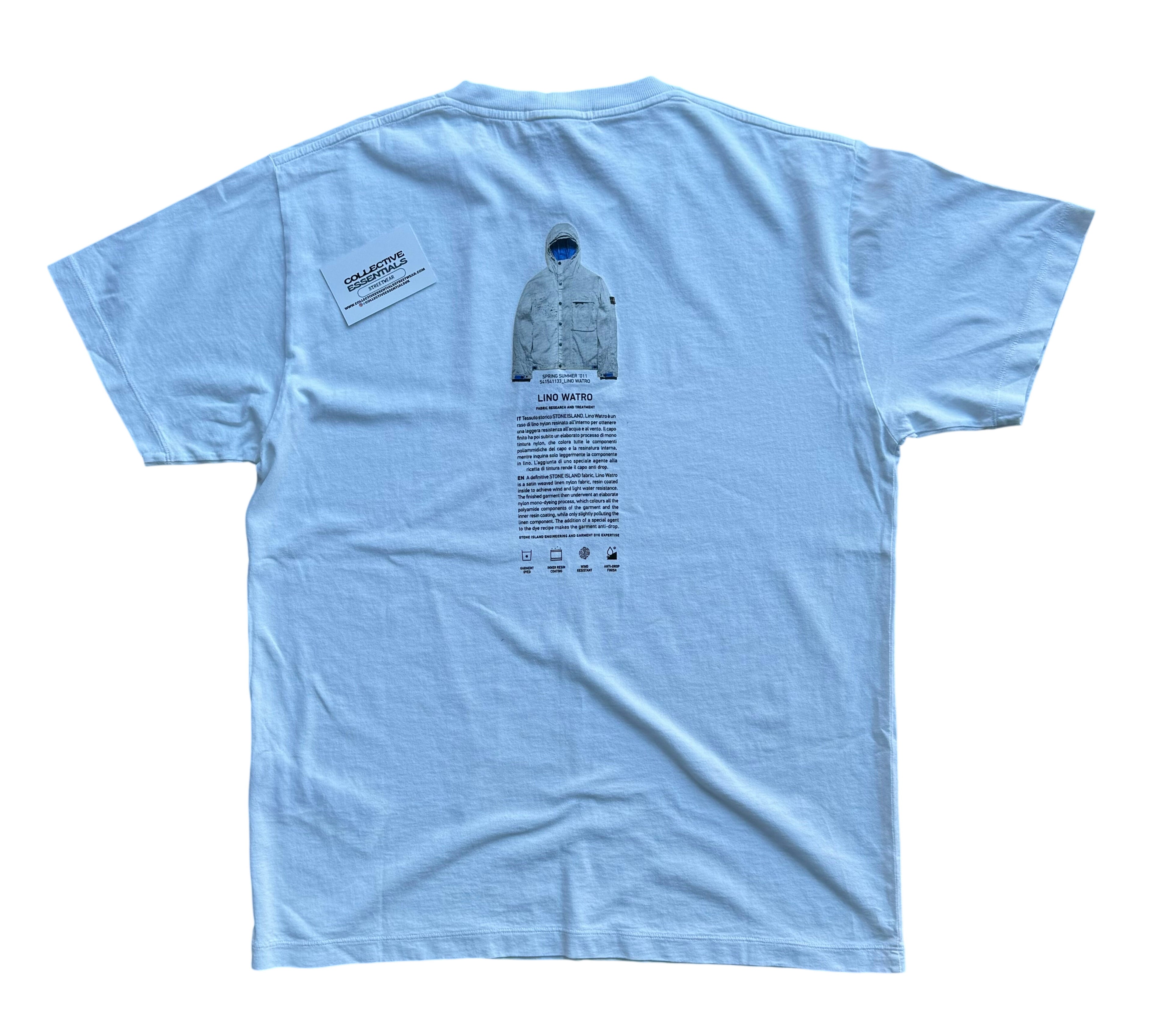Stone Island Archivio Lino Watro Spring Summer 011 T-Shirt - XL