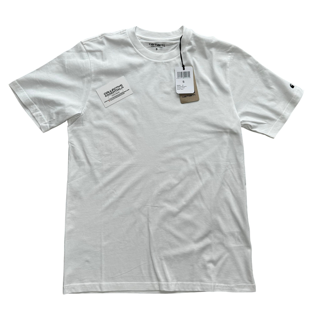 Carhartt Plain White T-Shirt - Small