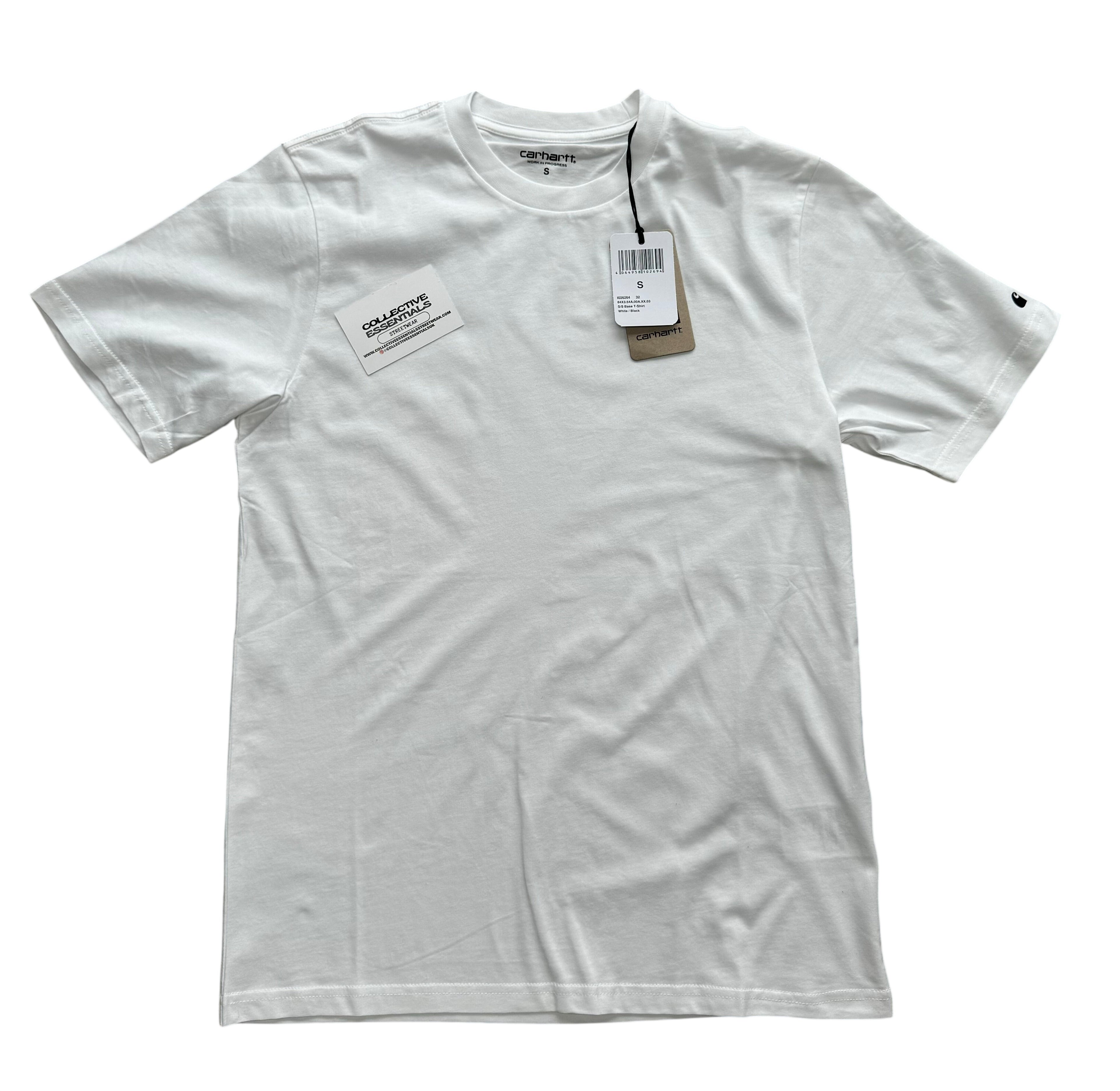 Carhartt Plain White T-Shirt - Small